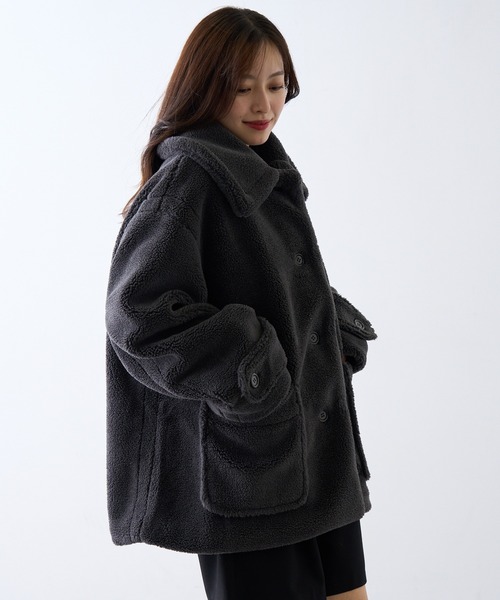 セール】【MAGASIN DE MODE Chou Chou】テディボアコート XNN（モッズ