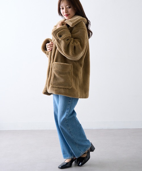 セール】【MAGASIN DE MODE Chou Chou】テディボアコート XNN（モッズ