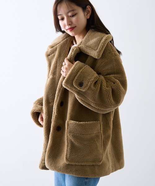 セール】【MAGASIN DE MODE Chou Chou】テディボアコート XNN（モッズ