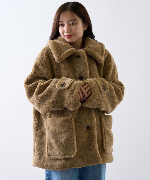 セール】【MAGASIN DE MODE Chou Chou】テディボアコート XNN（モッズ