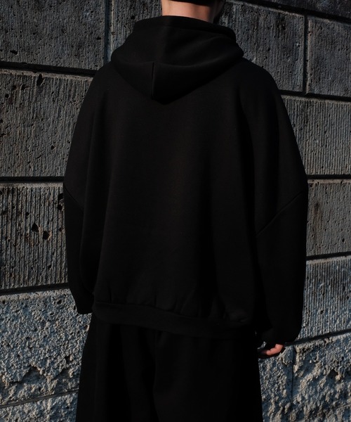 INTODUSK / FULL ZIP HOODIE BLACK（パーカー）｜2AM