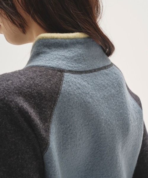 TODAYFUL（トゥデイフル）の「【TODAYFUL/トゥデイフル】Wool 100% Piping Pullover/ウール100%パイピングプルオーバー（その他トップス・レディース・ブラウン/ネイビー/チャコールグレー・FREE）」の9枚目の写真