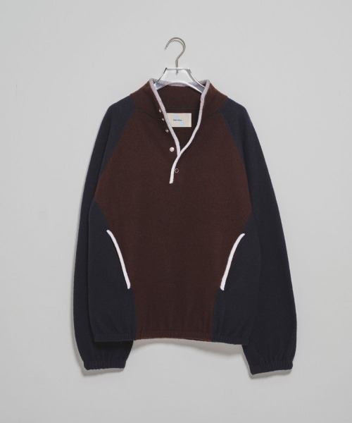 TODAYFUL（トゥデイフル）の「【TODAYFUL/トゥデイフル】Wool 100% Piping Pullover/ウール100%パイピングプルオーバー（その他トップス・レディース・ブラウン/ネイビー/チャコールグレー・FREE）」の18枚目の写真