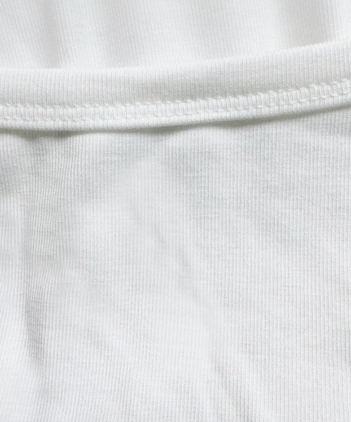ReRe(リリ)の「ハーフボタンヘンリーネックトップス(Tシャツ/カットソー・レディース・ブラック/ネイビー/ホワイト/グレー・MEDIUM)」の18枚目の写真
