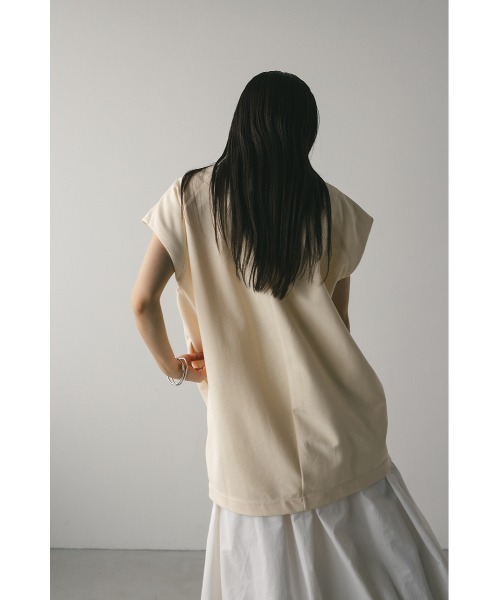 STYLEMIXER(スタイルミキサー)の「ショルダーパットミニワンピース(ワンピース・レディース・アイボリー/ブラック・FREE)」の19枚目の写真