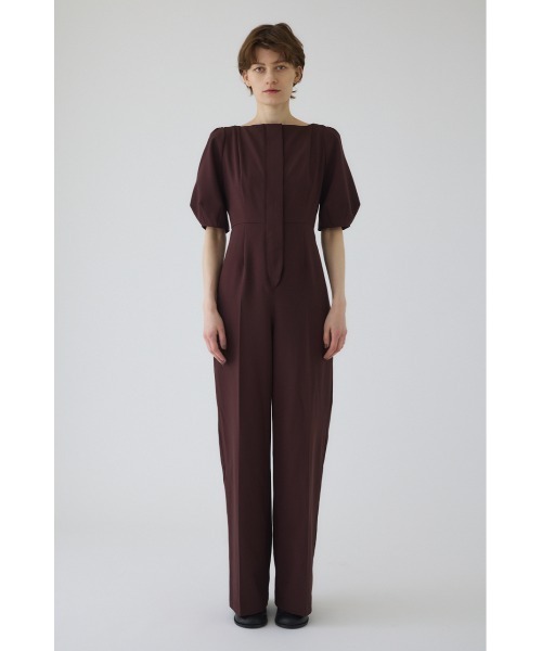 Boat neck all in one ボートネックオールインワン（つなぎ