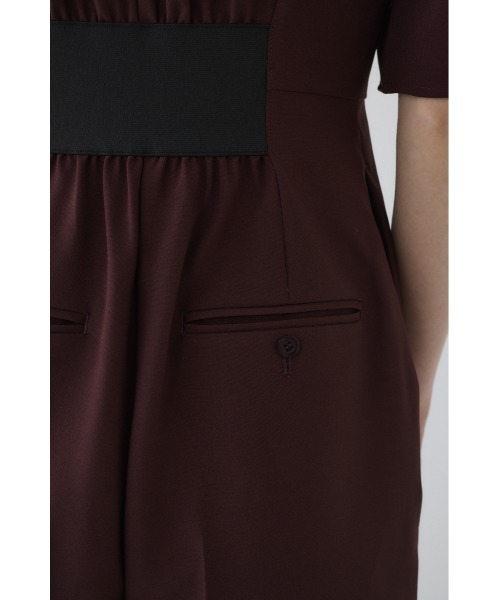 Boat neck all in one ボートネックオールインワン（つなぎ