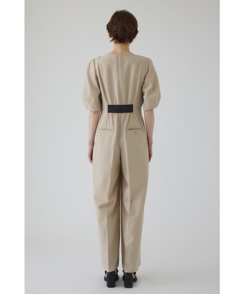 セール】Boat neck all in one ボートネックオールインワン（つなぎ