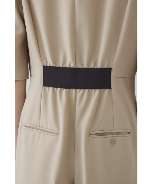 Boat neck all in one ボートネックオールインワン（つなぎ