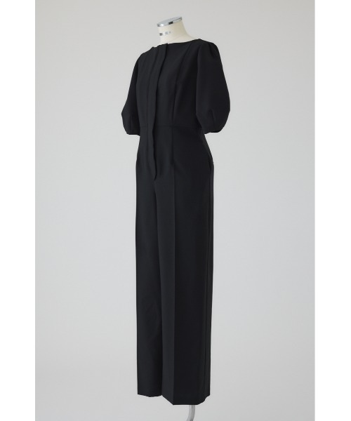 Boat neck all in one ボートネックオールインワン（つなぎ