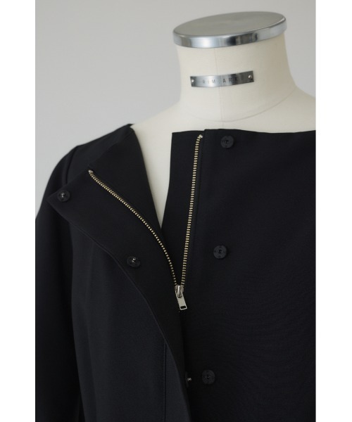 Boat neck all in one ボートネックオールインワン（つなぎ