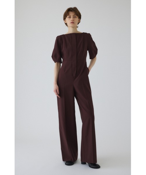 Boat neck all in one ボートネックオールインワン（つなぎ