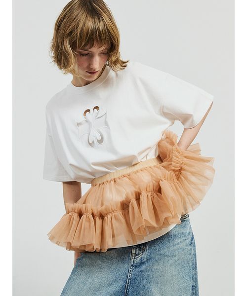セール】Tulle Circular Skirt Belt/チュール サーキュラースカート