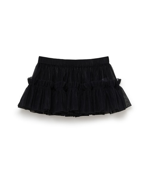 SORIN（ソリン　）の「Tulle Circular Skirt Belt/チュール サーキュラースカートベルト（スカート・レディース・ホワイト/ブラック/ピンクベージュ・38）」の10枚目の写真