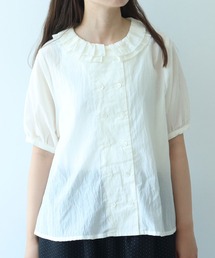 AMBIDEX Store ○〇 60sローン lace ブラウス(F カーキ): bulle