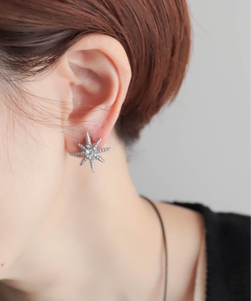 NOMBRE IMPAIR アンティークスターイヤリング WOMEN アクセサリー イヤリング