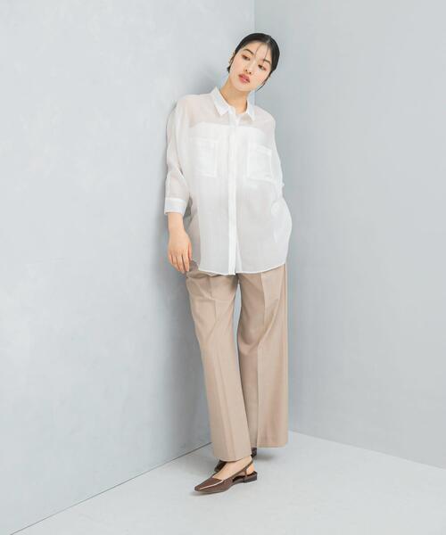 セール】アセテートシアードルマンシャツ（シャツ/ブラウス）｜URBAN