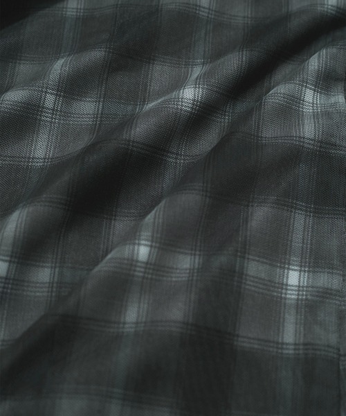 VIS（ビス）の「【洗える】チュールプリントチェックスカート（スカート・レディース・ブラウン系その他/ブラック系その他・FREE）」の11枚目の写真