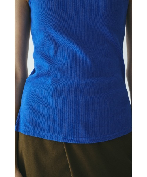 HeRIN.CYE（ヘリンドットサイ）の「American sleeve tank top　　アメリカンスリーブタンクトップ（タンクトップ・レディース・ブラック/ブルー/オフホワイト/レッド/ブラウン・FREE）」の11枚目の写真