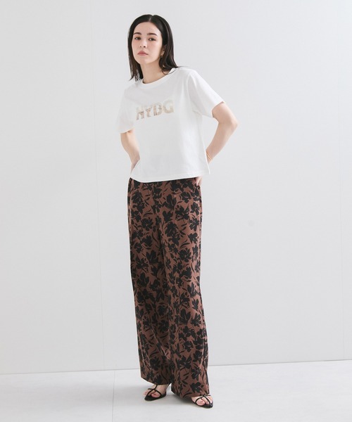 le cercle ADAM ET ROPE'(ルセルクルアダムエロペ)の「【NYBG】ガーデンロゴTシャツ(Tシャツ/カットソー・レディース・ホワイト系その他・S/M)」の12枚目の写真