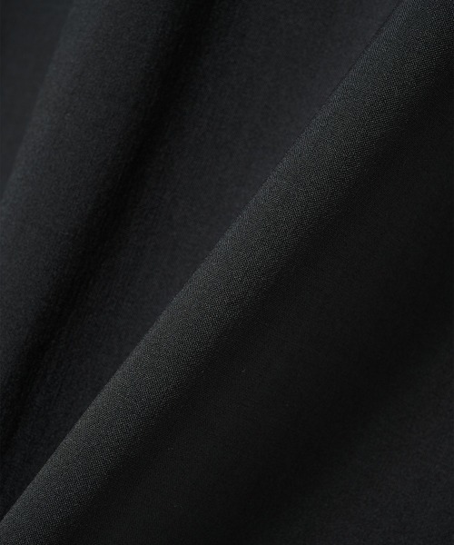 STUDIOUS(ステュディオス)の「【STUDIOUS】SUMMER WOOL SHIRTS(シャツ/ブラウス・メンズ・ダークブラウン/ブラック/カーキ・1/2)」の8枚目の写真