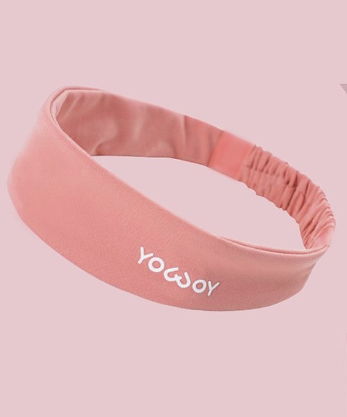 レディース 英字ロゴフィットネスヘアバンド ［スポーツ/ヨガ/ジム