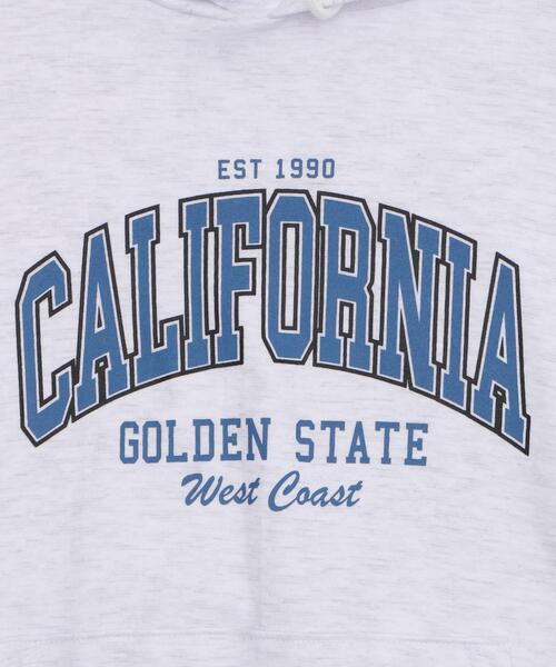 WOND(ウォンド)の「WOND/CALIFORNIAビッグSSパーカー(Tシャツ/カットソー・レディース・サックスブルー/グレー・FREE)」の13枚目の写真