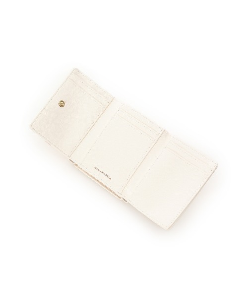 SAMANTHAVEGA(サマンサベガ)の「バイカラーアクセントリボン折財布(財布・レディース・ピンク/ホワイト/ライトブルー/ブラック・FREE)」の10枚目の写真