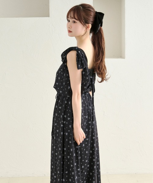 apres jour by あかちゃす（アプレジュールバイアカチャス）の「【あかちゃすコラボアイテム】花柄チュールワンピースセット（ワンピース・レディース・ブラック/ホワイト/ホワイト系その他・X-LARGE/フリー）」の22枚目の写真