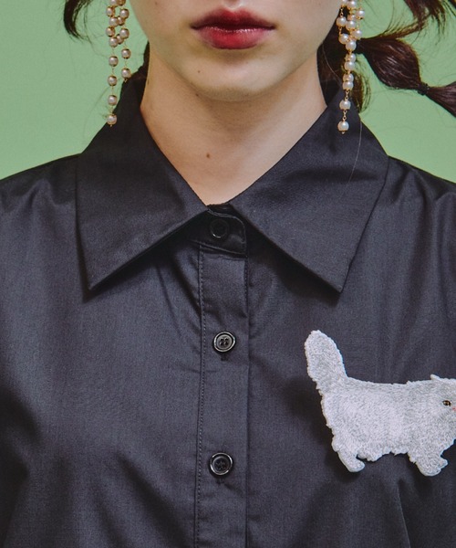 セットアップ対応】ボリュームフリルシャツ（シャツ/ブラウス