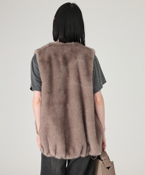 セール】フェイクファージレ（その他アウター）｜BABYLONE（バビロン