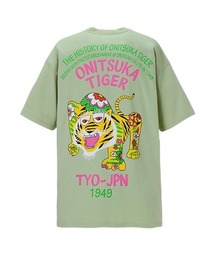 すぐ届く【オニツカタイガー】PRINTED TEE プリント Tシャツ すぐ届く!◇onitsuka tiger◇タイガー刺繍ワンポイント Tシャツ
