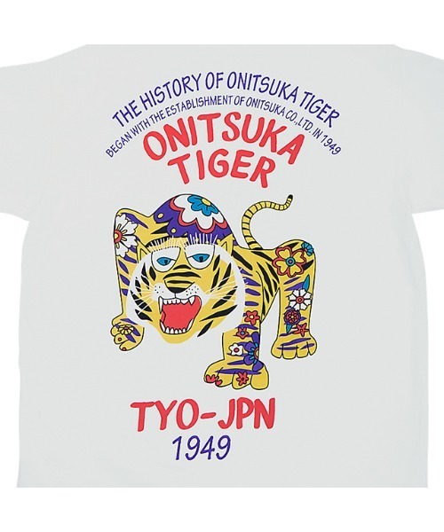 Onitsuka Tiger(オニツカタイガー)の「OVERSIZED GRAPHIC TEE / オーバーサイズドグラフィックティー(Tシャツ/カットソー・レディース・パープル系その他/グリーン系その他/ベージュ/ホワイト/ネイビー・XS/S/M/L/XL)」の21枚目の写真