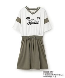 pom ponette junior（ポンポネットジュニア）の「【PEANUTS】【接触冷感】ドッキングカットワンピース（ワンピース）」