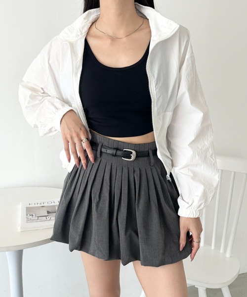 wears(ウェアーズ)の「レースラインナイロントラックブルゾン(ジャージ・レディース・ブラック/ネイビー/ホワイト・FREE)」の9枚目の写真