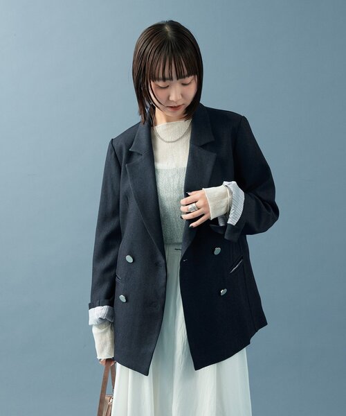 2026SS新色IVO / BEI 》【SET UP着用◎/アウターの中にも着込める