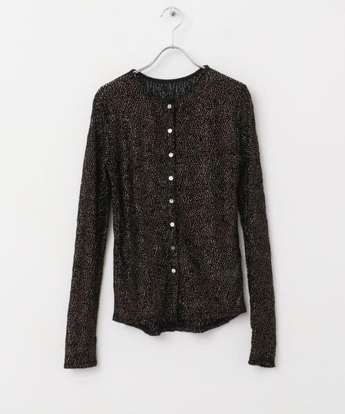 URBAN RESEARCH ROSSO WOMEN(アーバンリサーチ ロッソ)の「ラメレースカットソー(Tシャツ/カットソー・レディース・アイボリー/ブラック・FREE)」の19枚目の写真