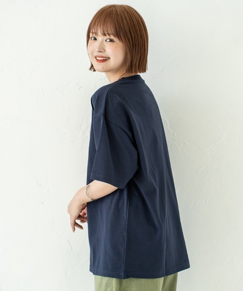 Quash(クアッシュ)の「ムーブアイアニマル刺繍Tシャツ(Tシャツ/カットソー・メンズ・ホワイト系その他/イエロー/ホワイト/ネイビー/ブラック/グリーン・LARGE/MEDIUM)」の12枚目の写真