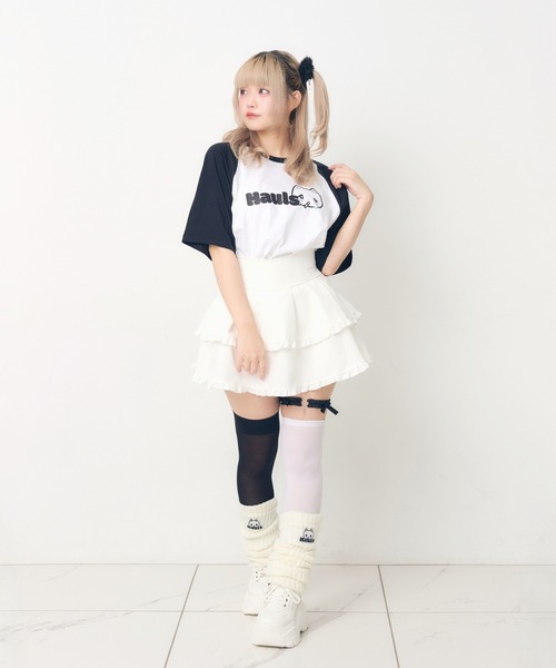 Hauls(ハウルズ)の「シンプルらぐらんTEE(Tシャツ/カットソー・レディース・ホワイト・X-LARGE)」の6枚目の写真