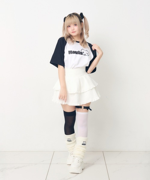 Hauls(ハウルズ)の「シンプルらぐらんTEE(Tシャツ/カットソー・レディース・ホワイト・X-LARGE)」の4枚目の写真