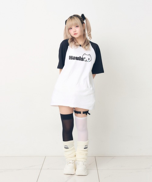Hauls(ハウルズ)の「シンプルらぐらんTEE(Tシャツ/カットソー・レディース・ホワイト・X-LARGE)」の7枚目の写真