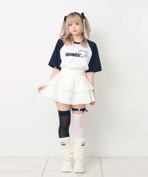 Hauls(ハウルズ)の「シンプルらぐらんTEE(Tシャツ/カットソー・レディース・ホワイト・X-LARGE)」の5枚目の写真