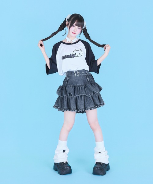 Hauls(ハウルズ)の「シンプルらぐらんTEE(Tシャツ/カットソー・レディース・ホワイト・X-LARGE)」の14枚目の写真
