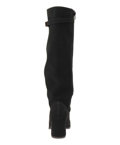 dazzlin（ダズリン）の「ベルトラウンドロングブーツ（ブーツ・レディース・アイボリー/ブラック/ブラウン・MEDIUM/LARGE）」の5枚目の写真