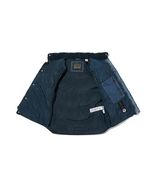 Levi's（リーバイス）の「Levi's/リーバイス ワイルド ウェスト ベスト（ダウンベスト・メンズ・インディゴブルー・XL/L/M/S）」の7枚目の写真