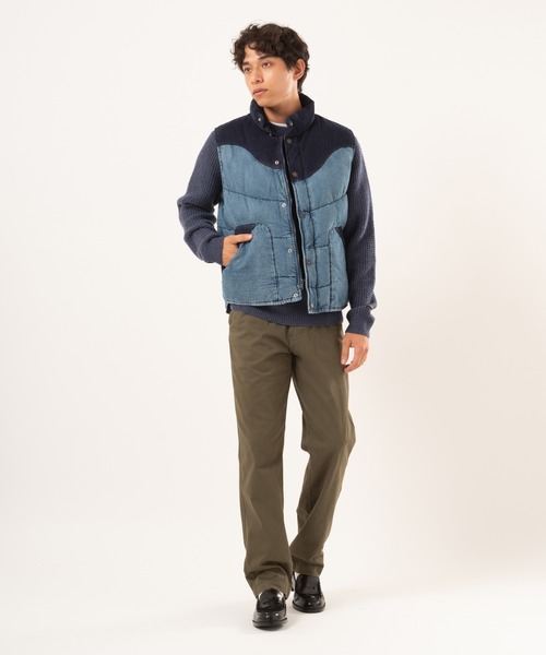 Levi's（リーバイス）の「Levi's/リーバイス ワイルド ウェスト ベスト（ダウンベスト・メンズ・インディゴブルー・XL/L/M/S）」の12枚目の写真