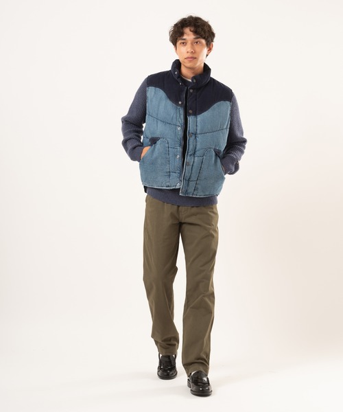 Levi's（リーバイス）の「Levi's/リーバイス ワイルド ウェスト ベスト（ダウンベスト・メンズ・インディゴブルー・XL/L/M/S）」の13枚目の写真