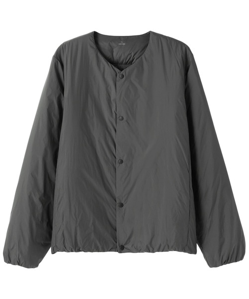 無印良品(ムジルシリョウヒン)の「紳士 軽量ダウンポケッタブルノーカラージャケット(その他アウター・メンズ・ライトグレー系/ダークグレー/ブラック・S/M/L/XL)」の12枚目の写真