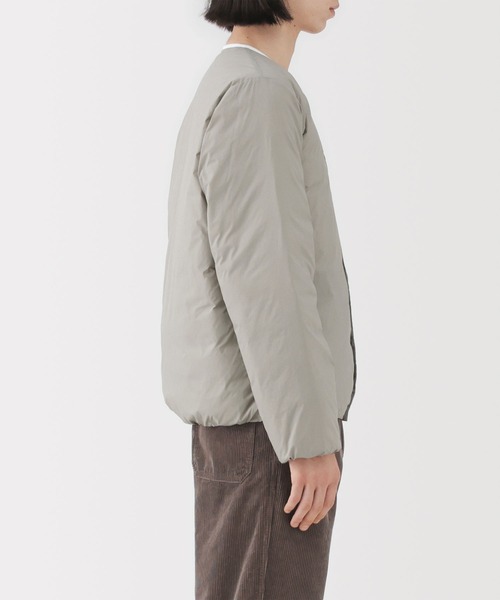 無印良品(ムジルシリョウヒン)の「紳士 軽量ダウンポケッタブルノーカラージャケット(その他アウター・メンズ・ライトグレー系/ダークグレー/ブラック・S/M/L/XL)」の10枚目の写真