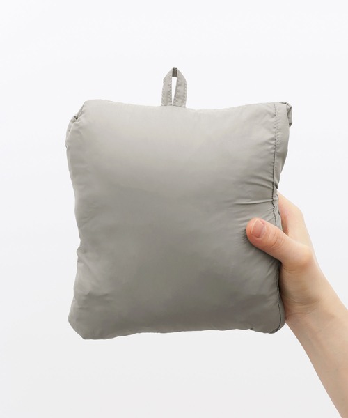 無印良品(ムジルシリョウヒン)の「紳士 軽量ダウンポケッタブルノーカラージャケット(その他アウター・メンズ・ライトグレー系/ダークグレー/ブラック・S/M/L/XL)」の8枚目の写真